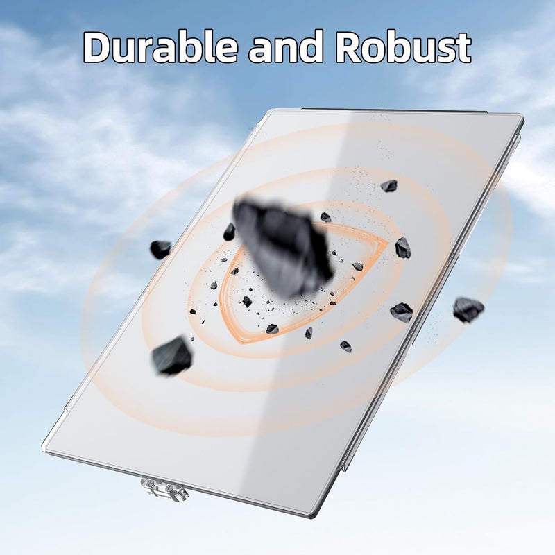 DAIERTEK Starlink Performance (Gen 3) Protective Cover, Starlink FHP Sleeve, Transparent, Heat-Resistant, Weatherproof, for Roof, Car, RV, Truck, Trailer - Image 4